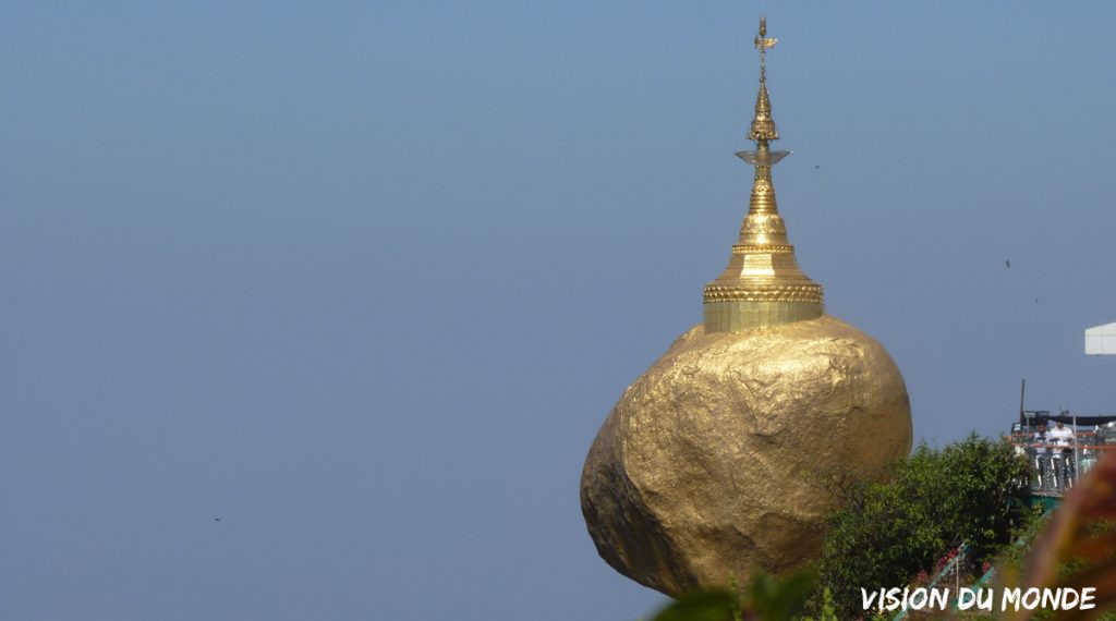 Le Rocher d'Or en Birmanie