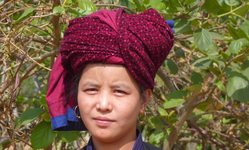 Femme en Birmanie