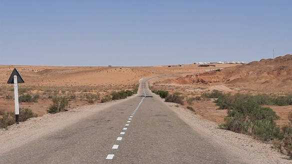 Kyzyl Koum, le désert de sable rouge, près de Khiva